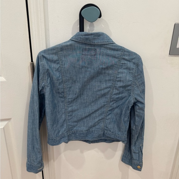 Current/Elliott Light Blue Jean Jacket - Picture 4 of 4